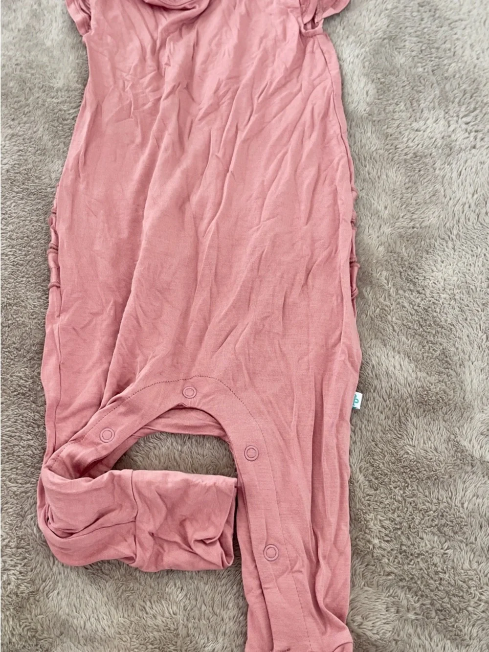 Posh Peanut Ruffle Rompers - Picture 3 of 8